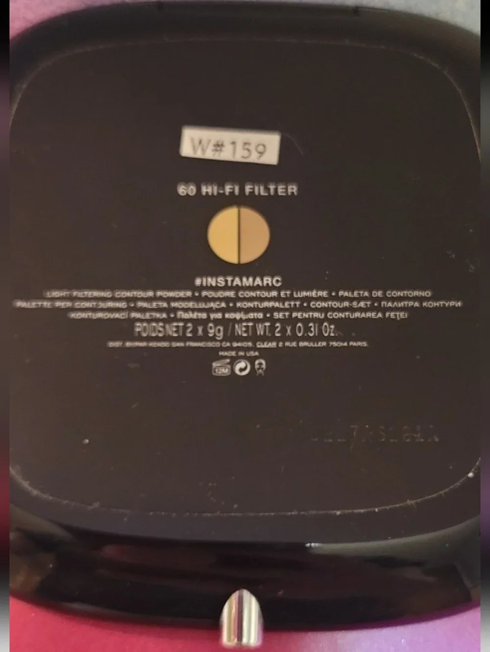 Marc Jacobs Hi-Fi Filter Instamarc Contour Palette